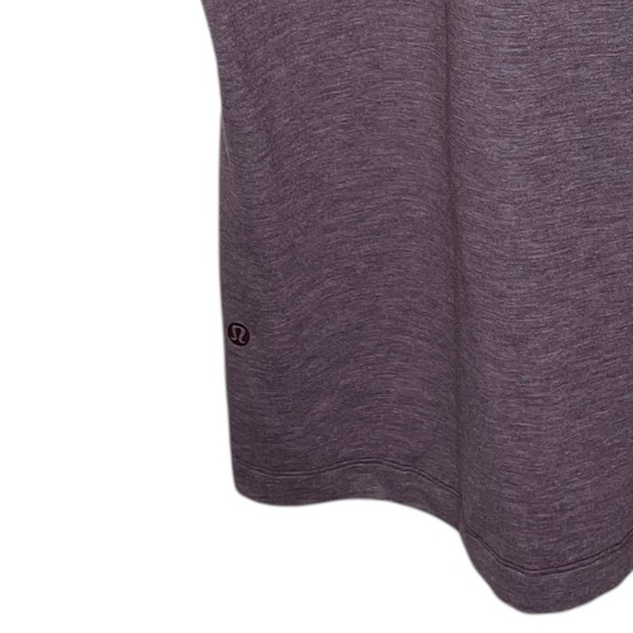 lululemon Men’s Evolution Short Sleeve Polo Heathered Purple Taupe Large - Picture 14 of 16